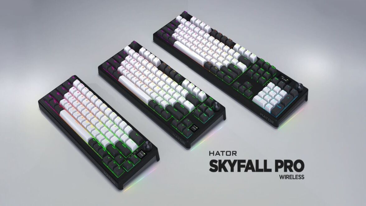 Test – Clavier Hator Skyfall 100 Pro Wireless – Polyvalent, confortable, sans-fil et abordable