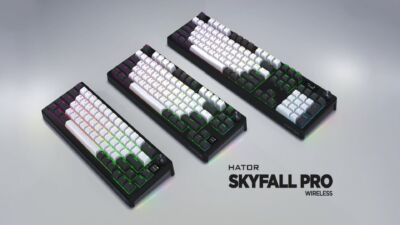 Test : Test – Clavier Hator Skyfall 100 Pro Wireless – Polyvalent, confortable, sans-fil et abordable