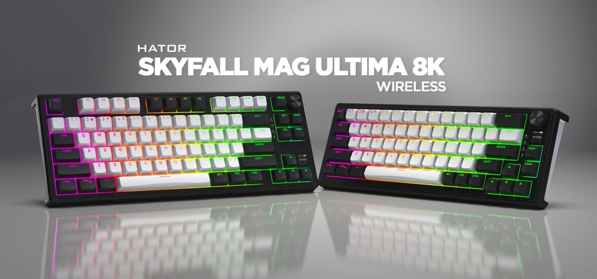 Test – Clavier Hator Skyfall 80 Ultima 8K Wireless – Un ratio qualité/prix juste impressionnant