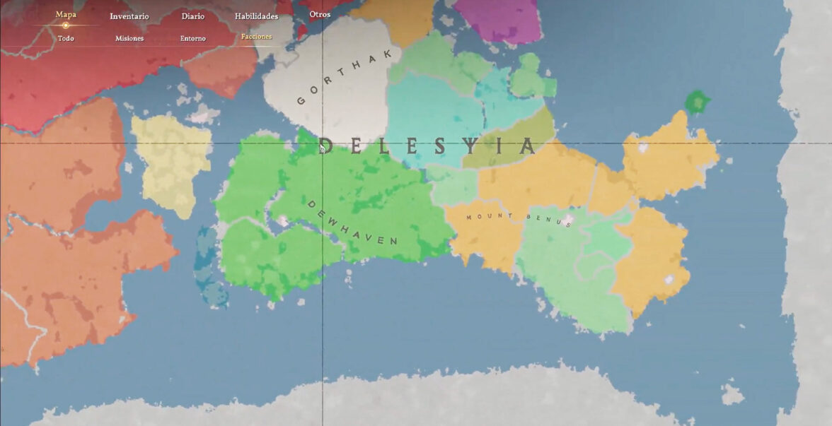 Carte Crimson Desert Delesyia