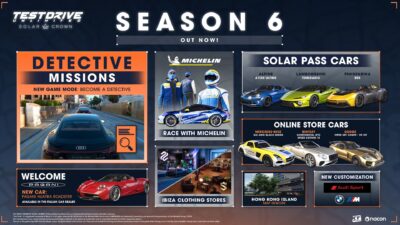 Mise à jour de Test Drive Unlimited : 350 bugs corrigés, résolution Xbox… les nouveautés de la Saison 6