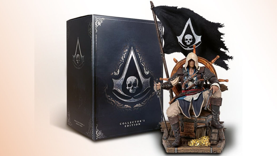 Le collector Assassin’s Creed : Black Flag Resynced est déjà dispo avec une nouvelle statuette pour 200 €