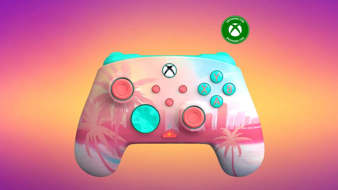 Turtle Beach lance une manette Xbox aux couleurs de GTA 6 qui s’illumine dans le noir