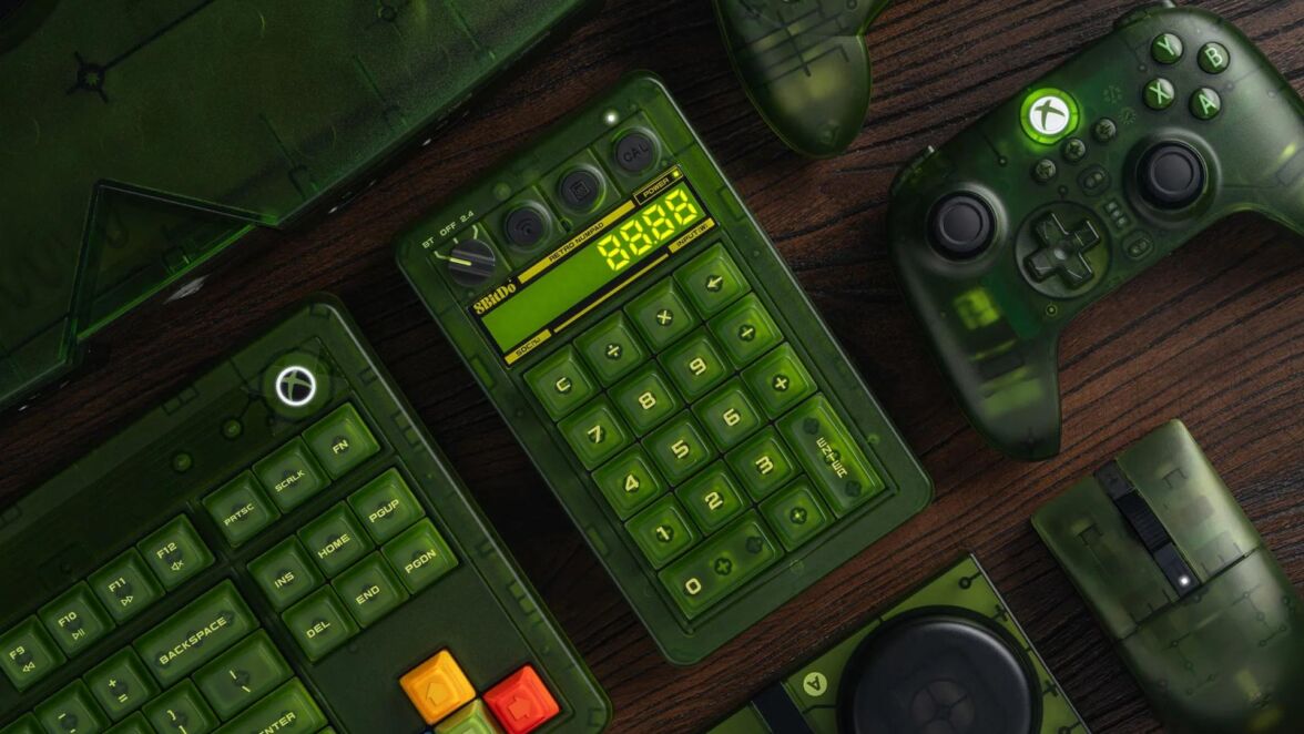Vous allez craquer pour la Xbox Series X verte translucide ? Voici les 4 accessoires 8BitDo parfaits pour l’accompagner