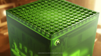Les scalpeurs n’auront pas la Xbox Series X collector X25 transparente, Microsoft travaille sur des mesures