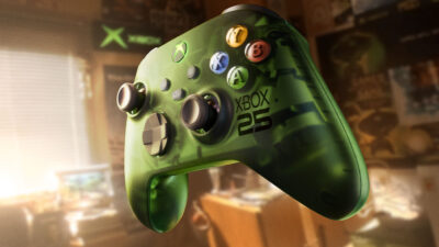 La manette Xbox Series X 25 Édition Spéciale transparente sera bien vendue séparément de la console