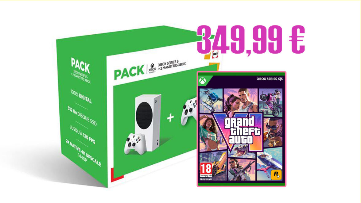 🔥Console Xbox + GTA 6 à 349,99 € : le super bon plan (limité) avant la hausse des prix !