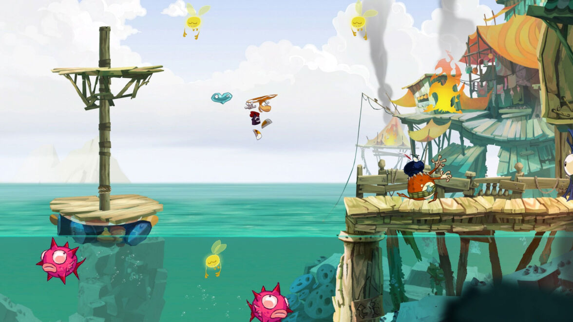 Ubisoft dévoile du gameplay de Rayman Origins: Enhanced Edition, et c’est toujours aussi beau
